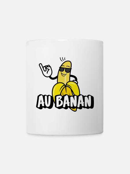 Au Banan - Tasse - Weiß