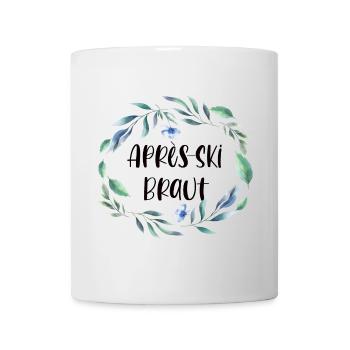 Junggesellenabschied Après Ski Braut Geschenk - Tasse - Weiß - Vorne