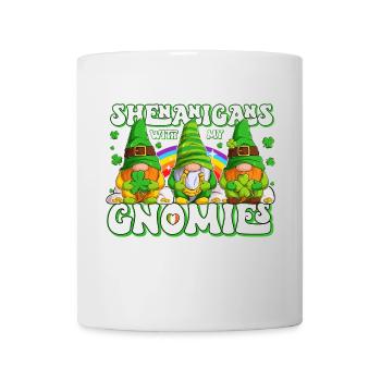 St Patricks Day Irland Wichtel Gnome - Tasse - Weiß - Vorne