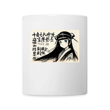 Girl Asian - Mug - white - Front