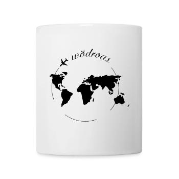 Wödroas - Weltreise, Österreichischer Dialekt - Tasse - Weiß - Vorne