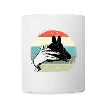 Pastel Handframe Sunset Circle - Mug - white - Front