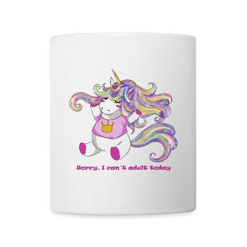 Einhorn - Tasse - Weiß - Vorne