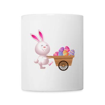 pâques, easter, fêtes de pâques - Mug blanc - blanc - Devant