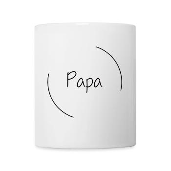 Papa - Tasse - Weiß - Vorne