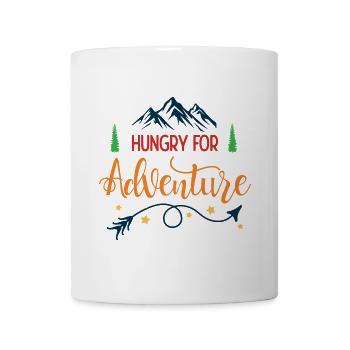 Hungry for Adventure - Mug - white - Front