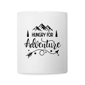 Hungry for Adventure - Mug - white - Front