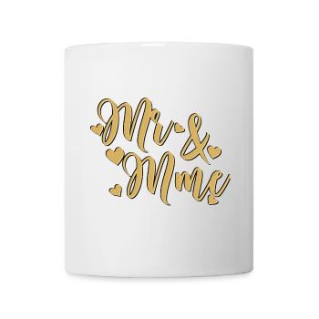 Herr und Frau Doré Heart - Tasse - Weiß - Vorne