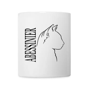 Abyssinian Profile Cats Cat Wilsigns - Mug - white - Front