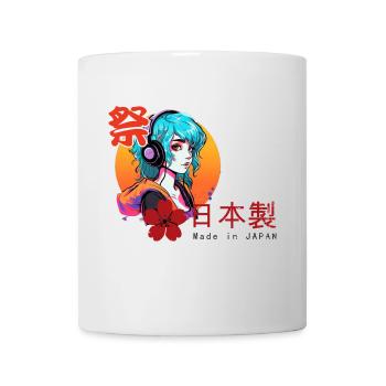 Anime Vibes - Fabriqué au Japon - Mug blanc - blanc - Devant