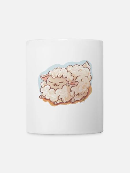Komme was Wolle. - Tasse - Weiß