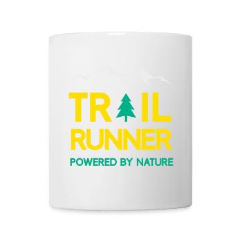Trail Runner - Powered by Nature - Mug - white - Front