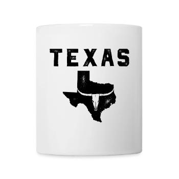Texas map - Mug - white - Front