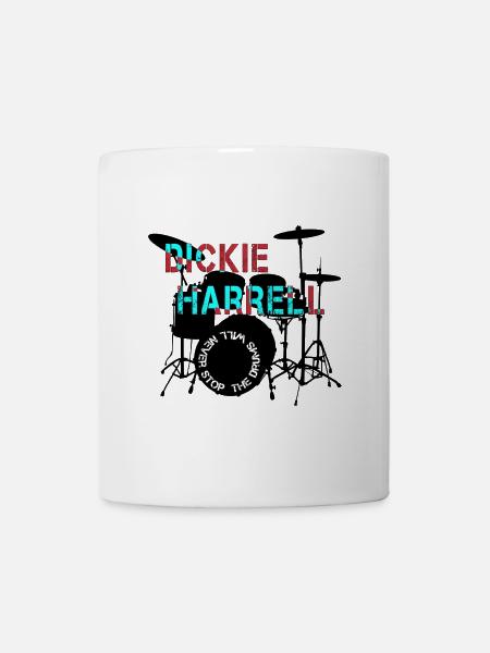 Dickie Harrell Neon Distressed - Tasse - Weiß