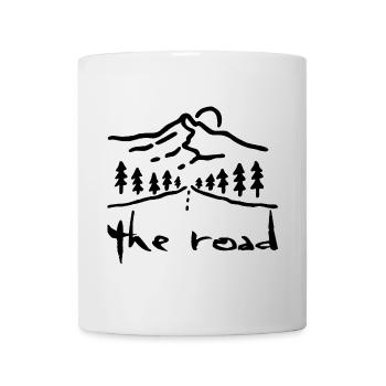 Die Schwarze Straße - Tasse - Weiß - Vorne