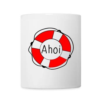 Rettungsring - Tasse - Weiß - Vorne