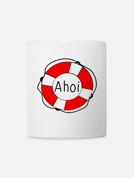 Rettungsring - Tasse - Weiß