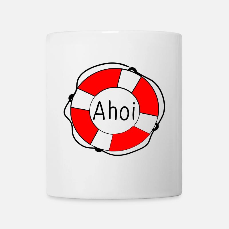 Rettungsring - Tasse - Weiß