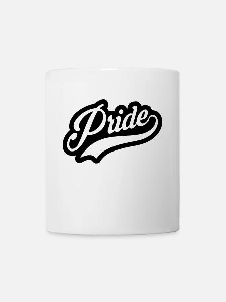 Pride Script out B - Mug - white
