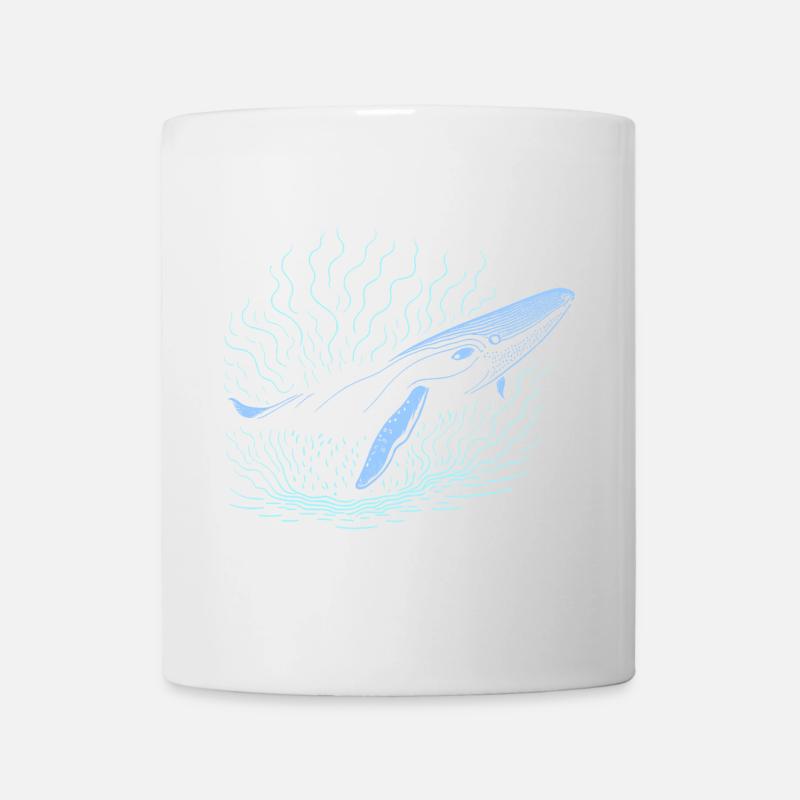 Großer Wal - Tasse - Weiß