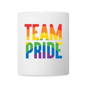 Mois de la fierté LGBT - Fierté d’équipe - Mug blanc - blanc - Devant