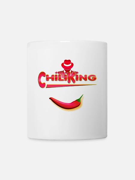 Chili King - Tasse - Weiß