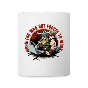Viking admin with lettering - Mug - white - Front