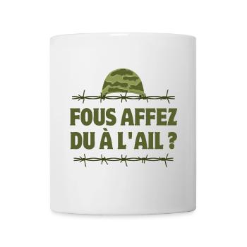 septième compagnie, la septième compagnie - Mug blanc - blanc - Devant