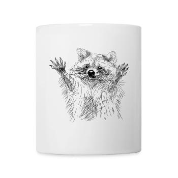 Raccoon - Mug - white - Front