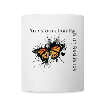 Butterfly - Transformation Rebirth Resilience - Mug - white - Front