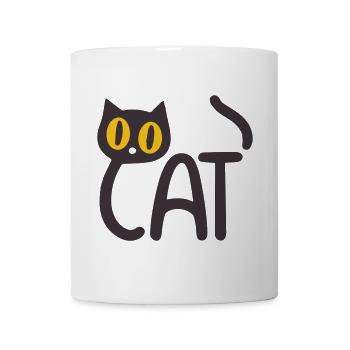 'Cat', Fun and Cute Design - Mug - white - Front
