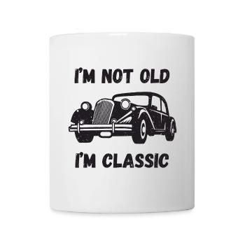 Ich bin nicht alt, ich bin klassisch - Tasse - Weiß - Vorne