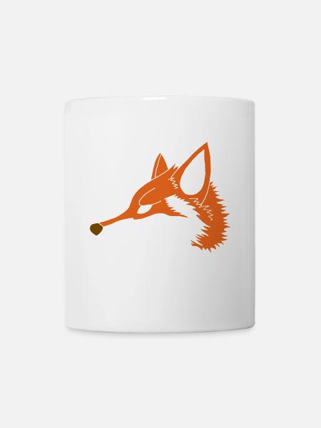 Rusé comme un renard - Mug blanc - blanc