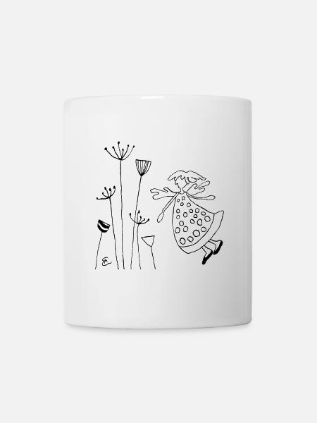 Engel lustig - Tasse - Weiß