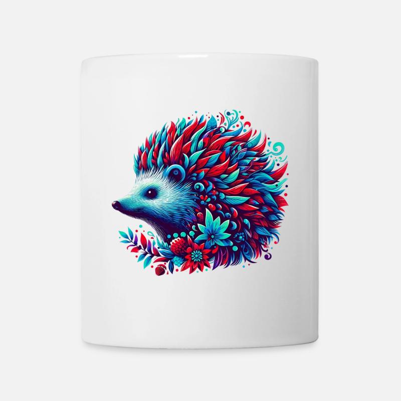 Igel - Tasse - Weiß