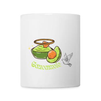 Heilige Guacamole Cartoon Halo - Tasse - Weiß - Vorne