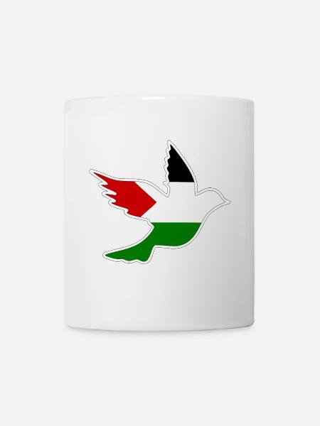 Free palestine - Mug blanc - blanc