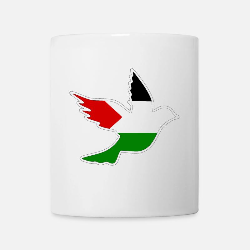 Free palestine - Mug blanc - blanc