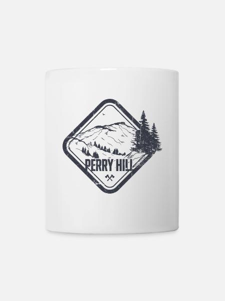 Perry Hill Bergrücke - Tasse - Weiß