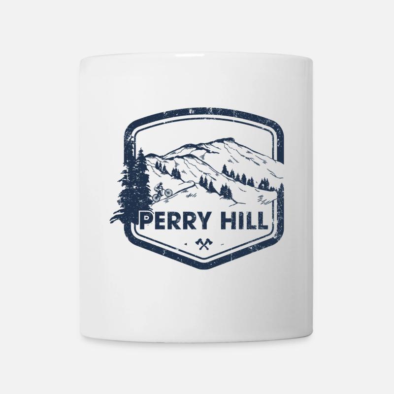 Sentier de la montagne Perry Hill - Mug blanc - blanc