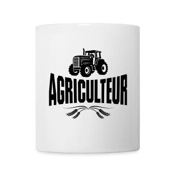 agriculture, agriculteur, fermier - Mug blanc - blanc - Devant