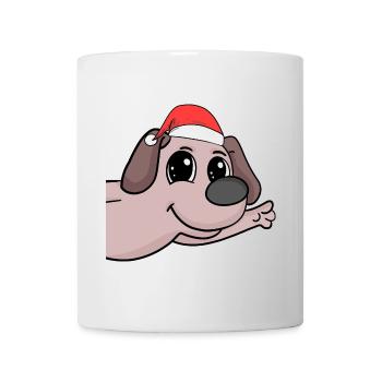 Dog Christmas Dogs - Mug - white - Front