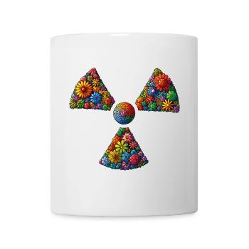 Radioactive Clover Flowers Radio Manip Radiology - Mug - white - Front