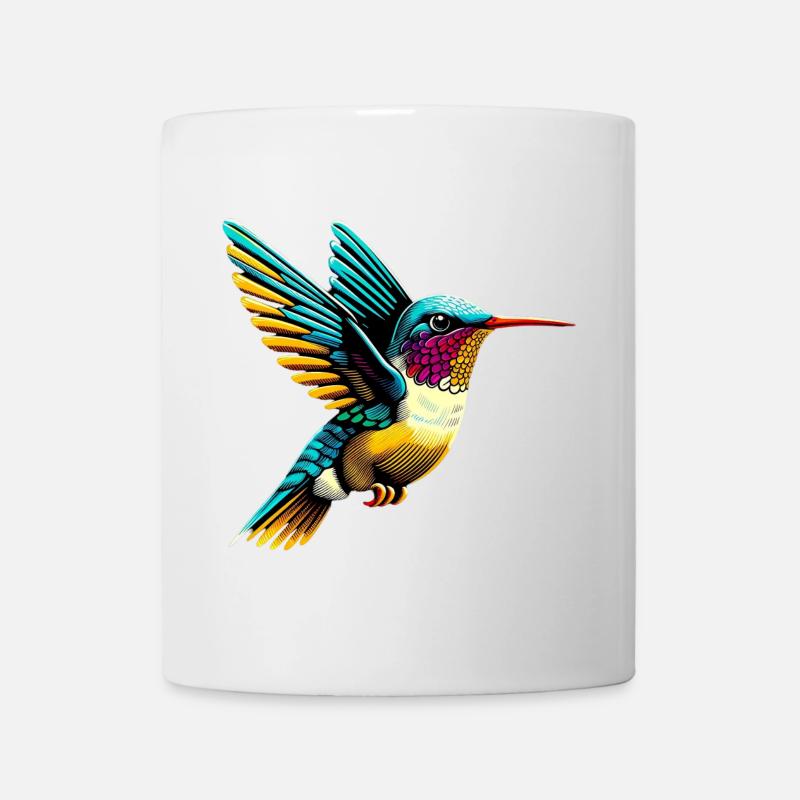 Kolibri - Tasse - Weiß
