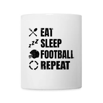 Football Players Schedule - Mug - white - Front