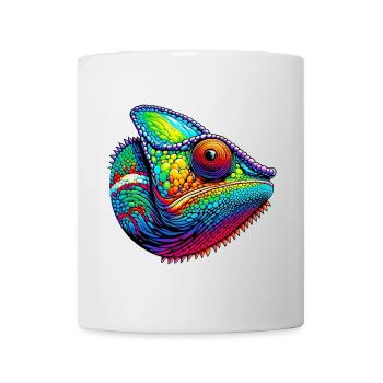 Chamäleon - Tasse - Weiß - Vorne