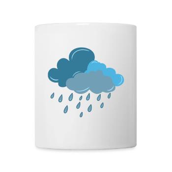 Cloud, Rain, Thunderstorm - Mug - white - Front
