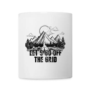 Verlassen wir das Raster - Tasse - Weiß - Vorne