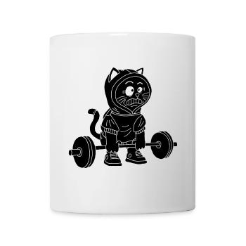 The Power of the Black Kitten - Mug - white - Front