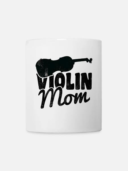 Violinistin Mutter - Tasse - Weiß